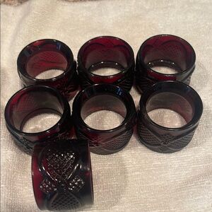 Voyage Cape Code napkin rings set of 7